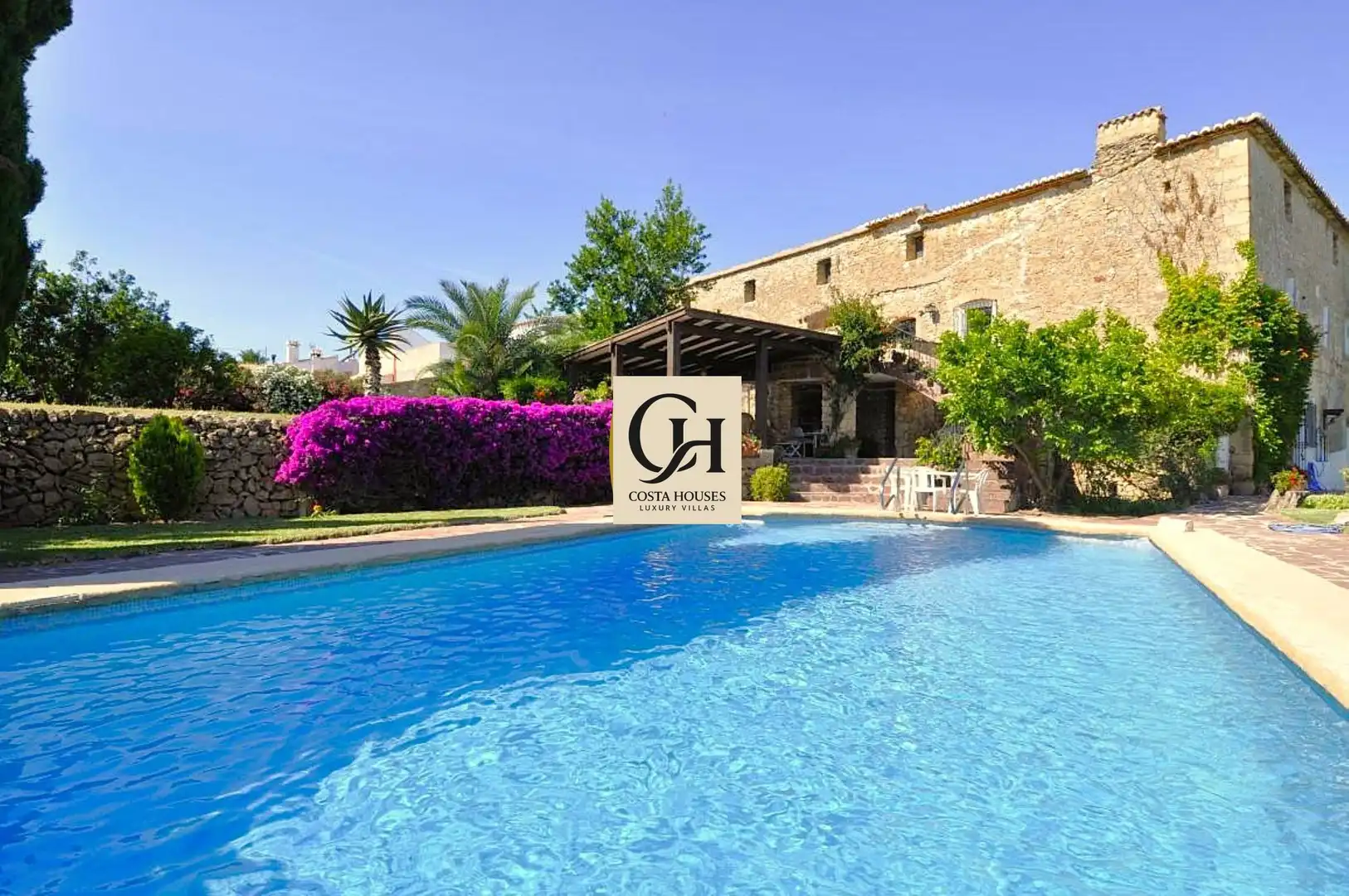 Jardí de Casa o xalet en venda en Dénia amb Calefacció, Jardí privat i Terrassa