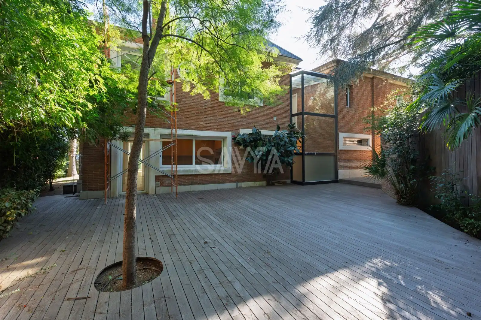 Jardín de Casa o chalet de alquiler en Barcelona con Aire acondicionado, Calefacción y Parquet