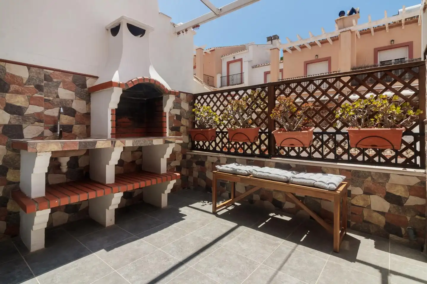 Terraza de Dúplex en venta en Nerja con Aire acondicionado, Terraza y Trastero