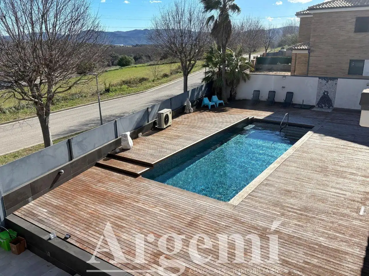 Piscina de Casa o xalet en venda en Palau-solità i Plegamans amb Aire condicionat, Calefacció i Jardí privat