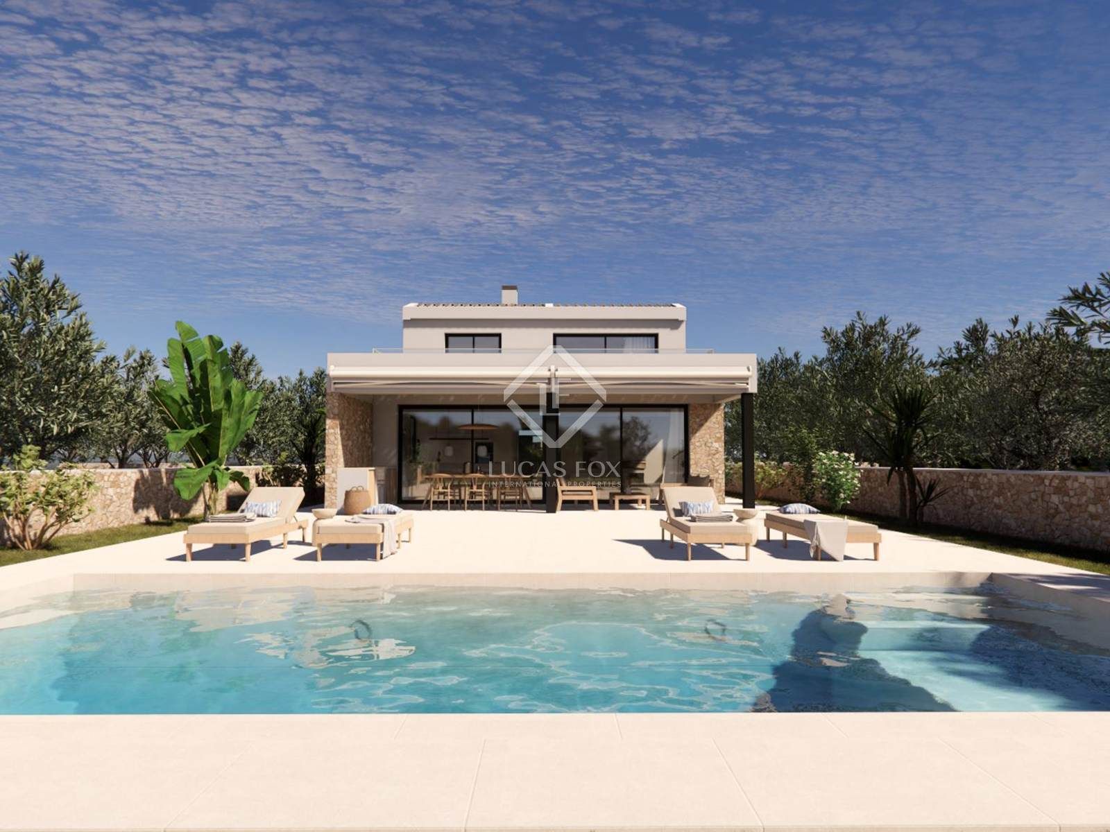 Vista exterior de Casa o xalet en venda en Ciutadella de Menorca amb Aire condicionat, Calefacció i Jardí privat