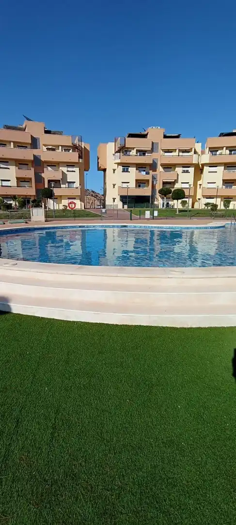 Piscina de Planta baja en venta en  Murcia Capital con Aire acondicionado, Jardín privado y Terraza