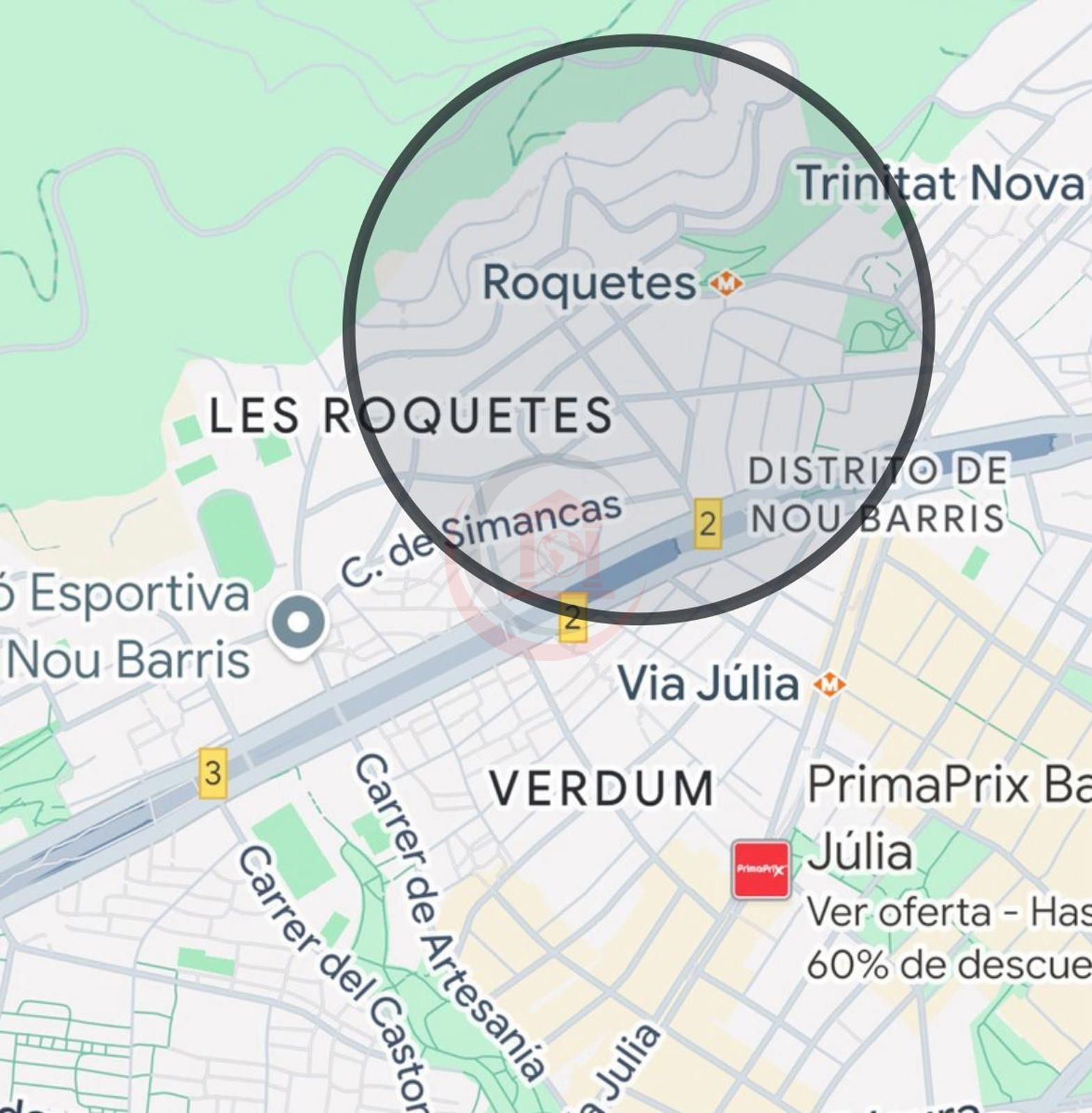 Vista exterior de Residencial en venda en  Barcelona Capital