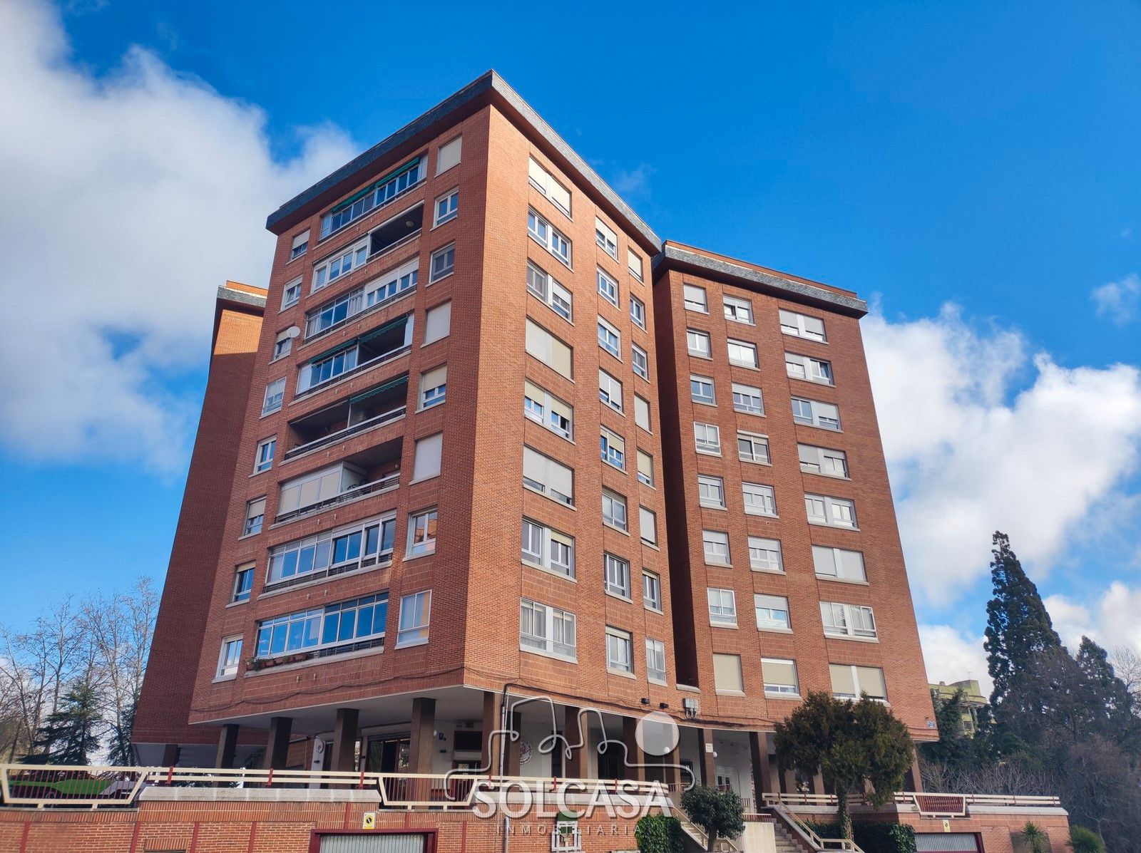 Vista exterior de Piso en venta en Valladolid Capital con Calefacción y Balcón