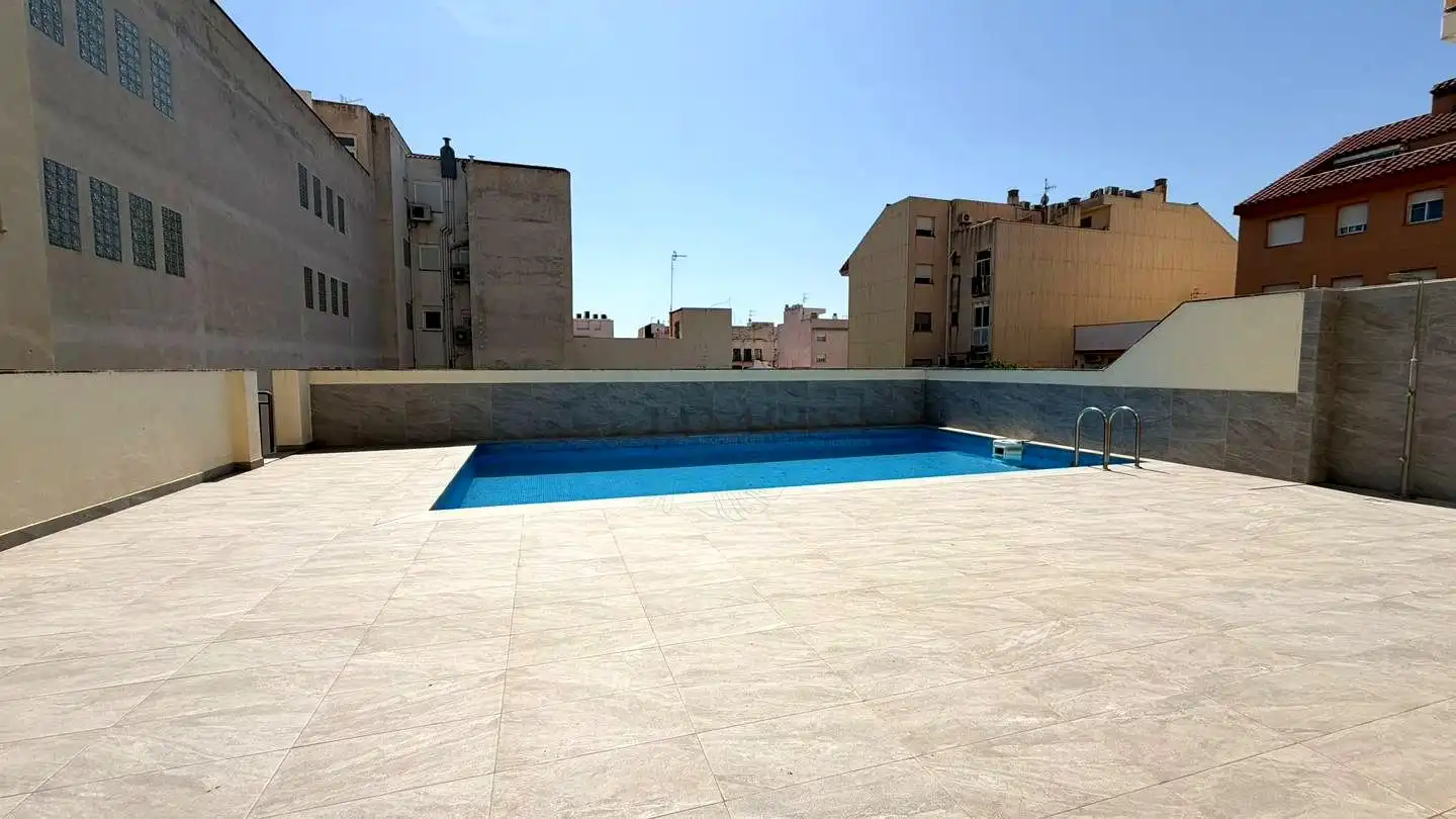 Swimming pool of Flat for sale in L'Ampolla  with Terrace, Furnished and Community pool