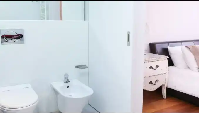 Badezimmer von Wohnung zum Verkauf in Jerez de la Frontera mit Klimaanlage, Terrasse und Abstellraum