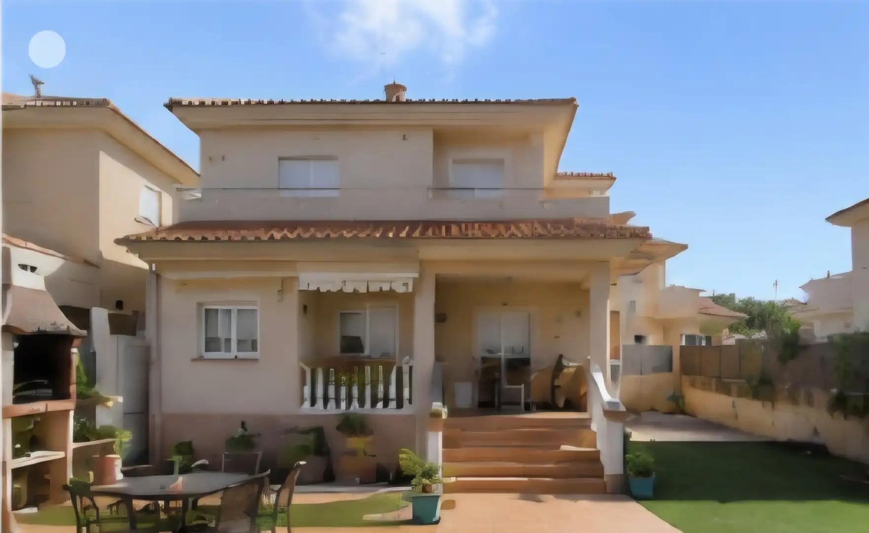 Vista exterior de Casa o xalet en venda en  Palma de Mallorca amb Aire condicionat, Calefacció i Jardí privat