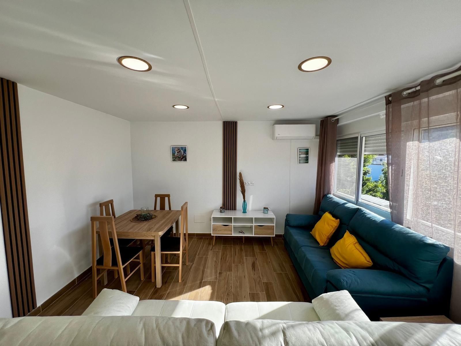 Sala de estar de Piso de alquiler en Málaga Capital con Aire acondicionado