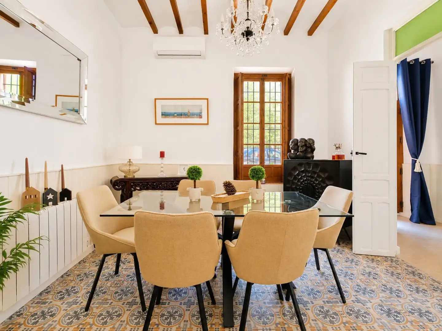 Esszimmer von Einfamilien-Reihenhaus zum Verkauf in El Pinós / Pinoso mit Terrasse