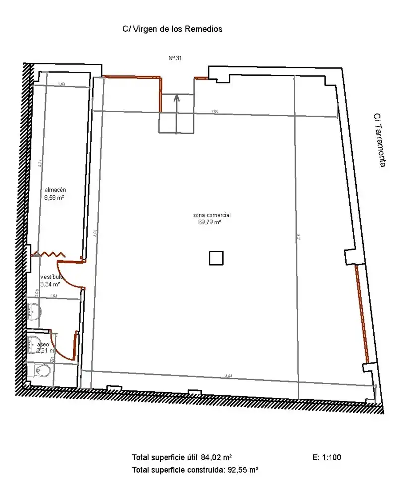 Gewerbefläche zum Verkauf in Calle Virgen de los Remedios 31, imagen 15
