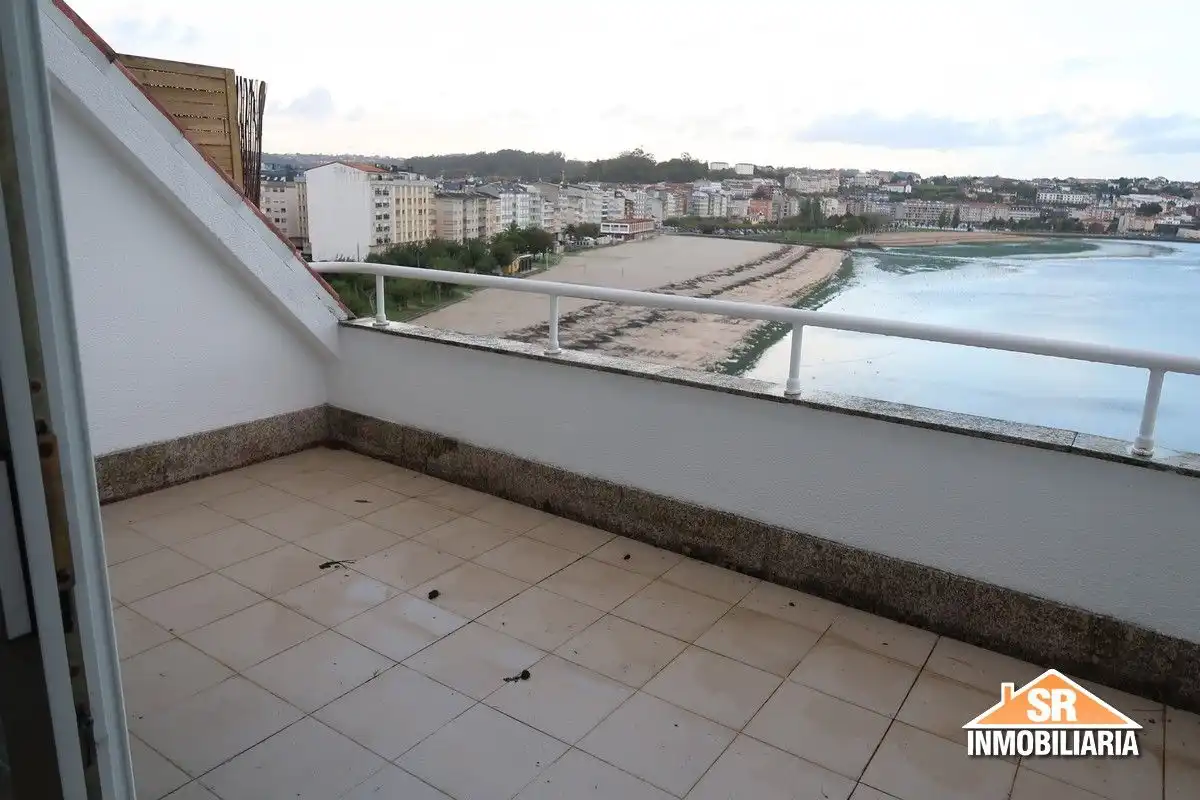 Terraza de Casa adosada de alquiler en Sada (A Coruña) con Calefacción, Parquet y Terraza