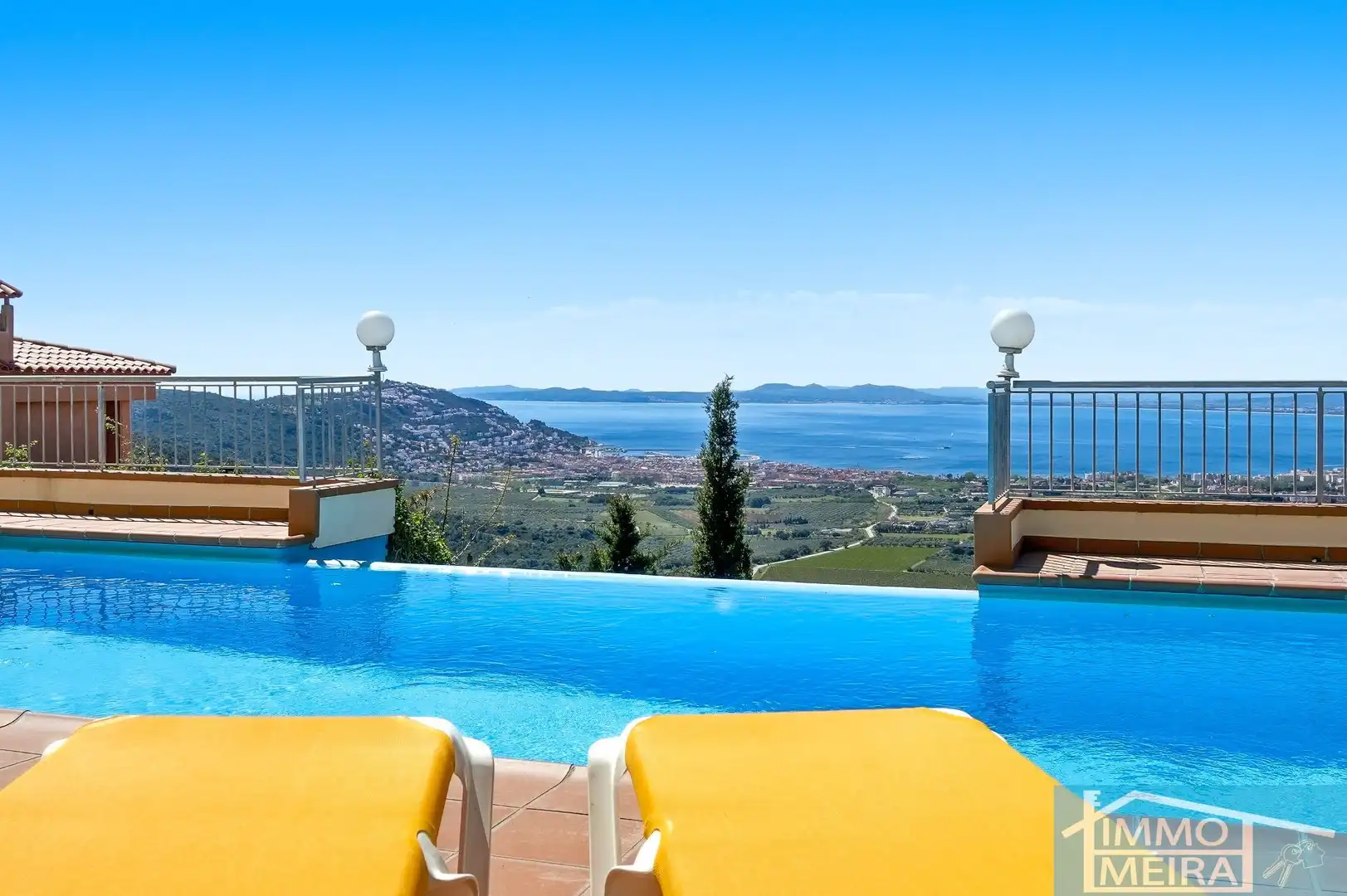 Swimming pool of Houses for sale in Roses  with Air Conditioner, Heating and Private garden