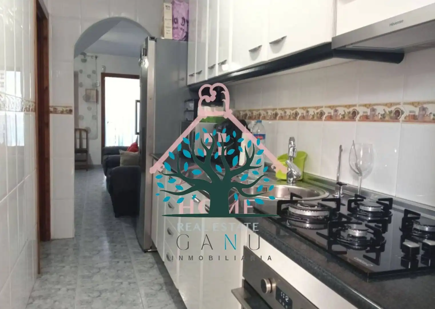 Cuina de Dúplex en venda en Mazarrón amb Jardí privat, Terrassa i Traster