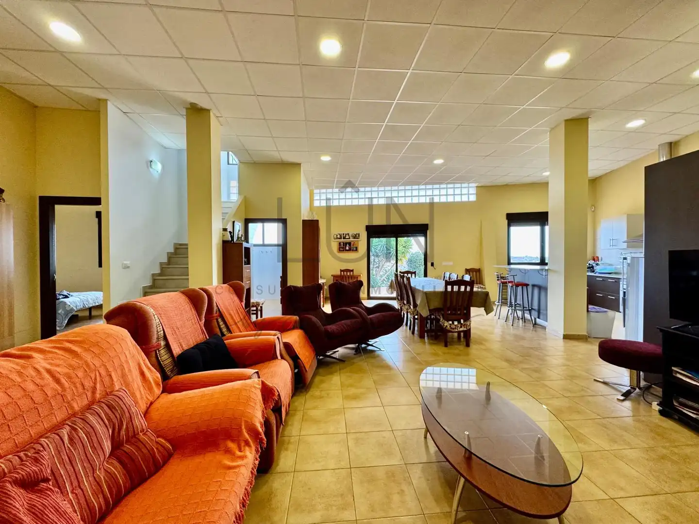 Sala d'estar de Casa o xalet en venda en Molina de Segura amb Aire condicionat, Calefacció i Parquet