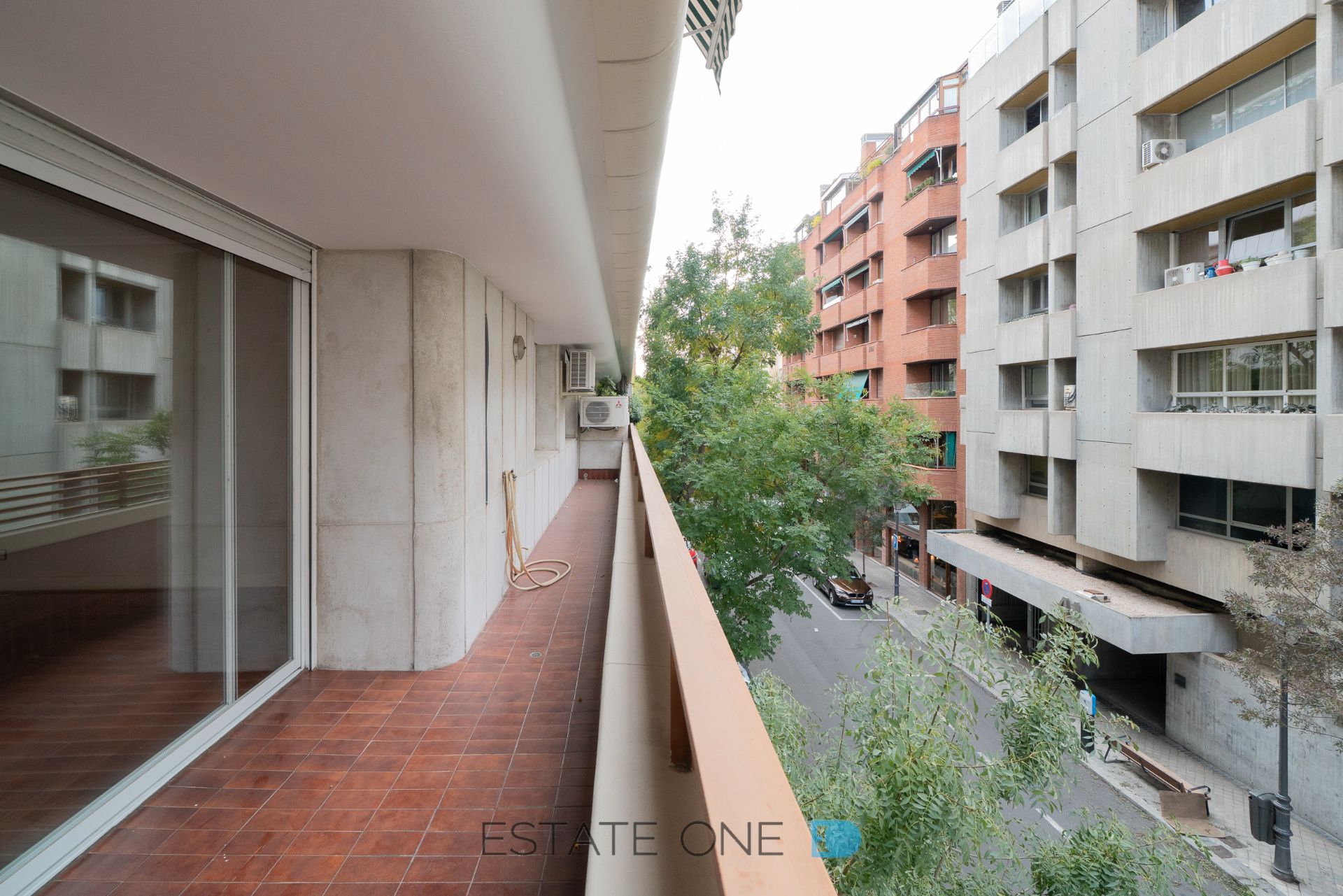 Balcony of Flat for sale in  Madrid Capital  with Air Conditioner, Heating and Terrace