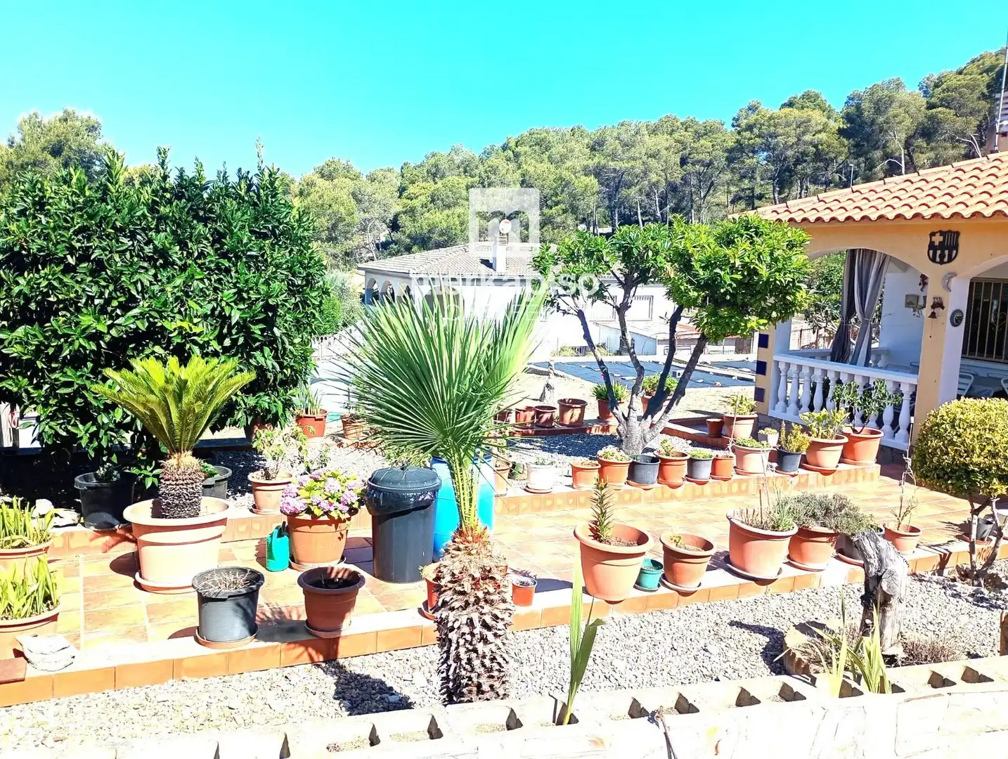 Vista exterior de Casa o xalet en venda en Castellet i la Gornal amb Aire condicionat, Calefacció i Moblat