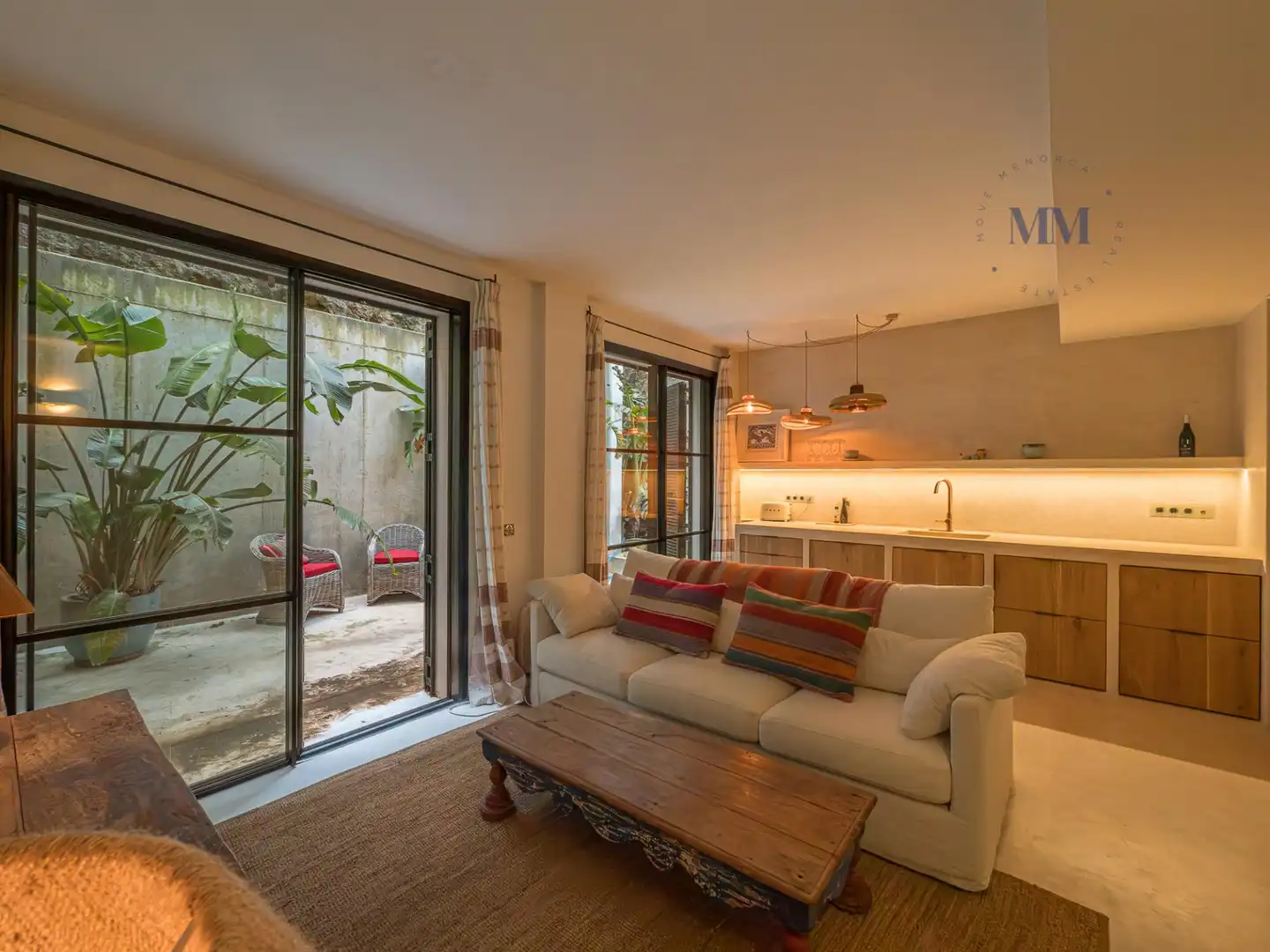 Living room of Houses for sale in Maó - Mahón  with Air Conditioner, Heating and Terrace