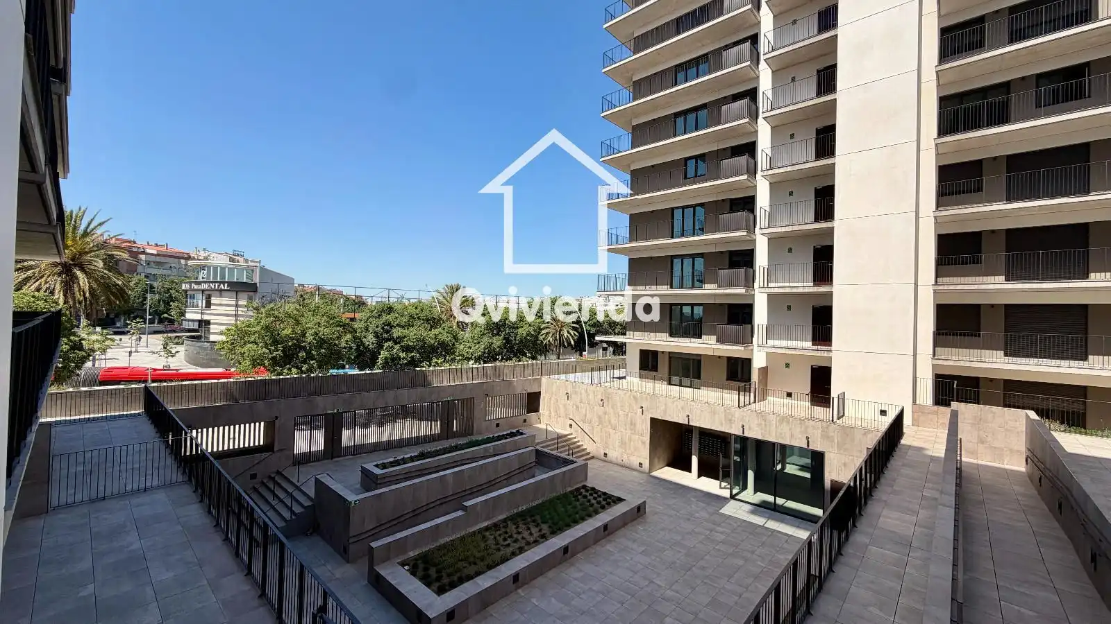 Vista exterior de Piso de alquiler en Terrassa con Aire acondicionado, Calefacción y Parquet
