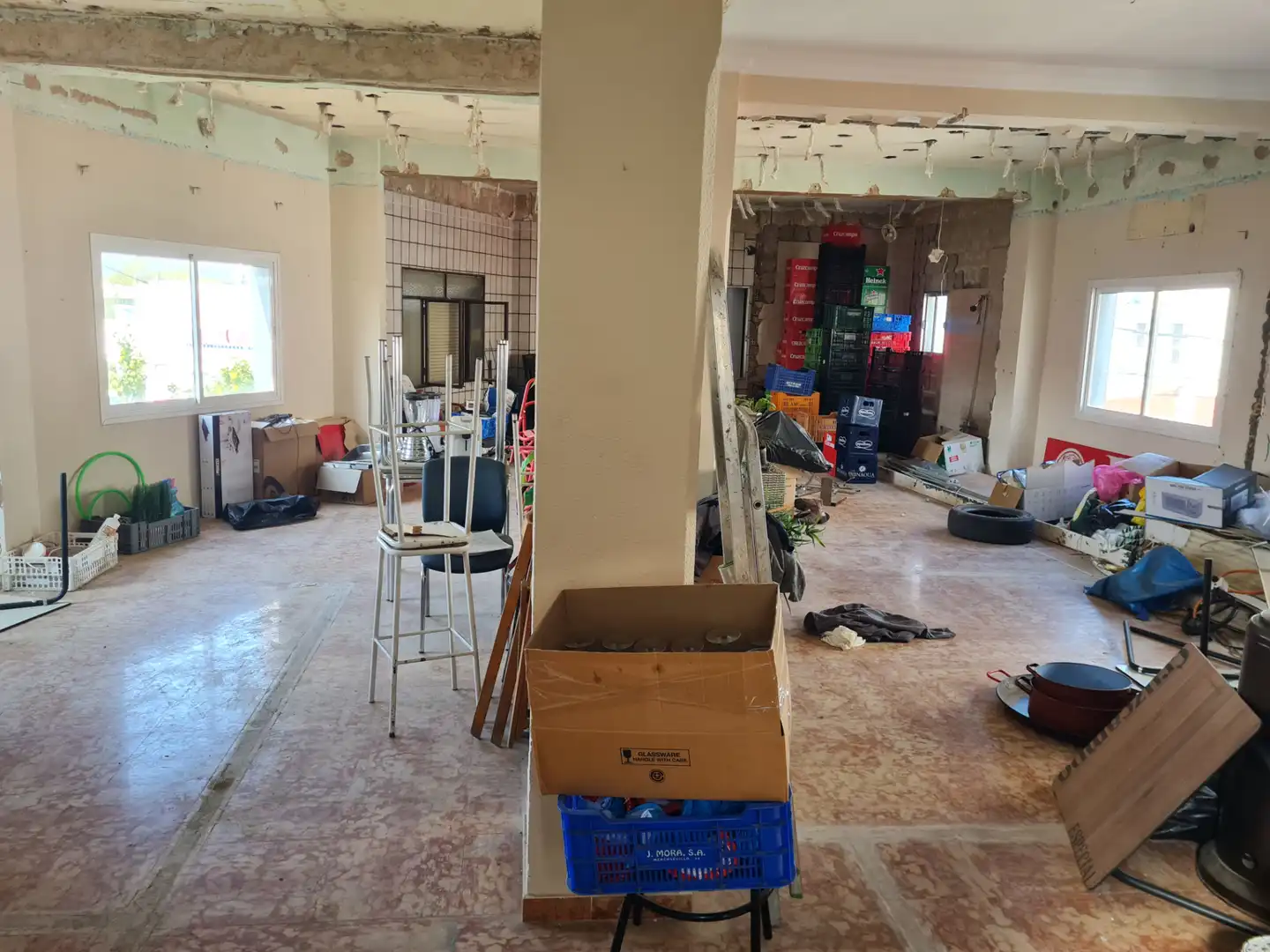 Dining room of Flat for sale in Villaverde del Río