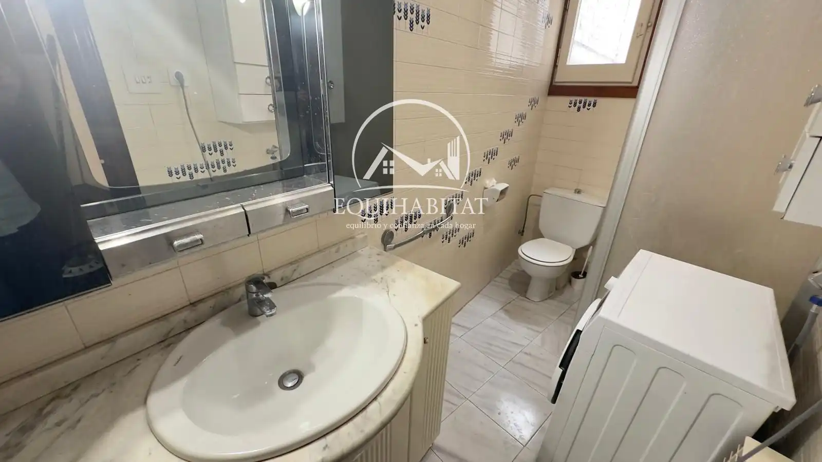 Badezimmer von Wohnung zur Miete in Lleida mit Terrasse, Möbliert und Haustiere erlaubt
