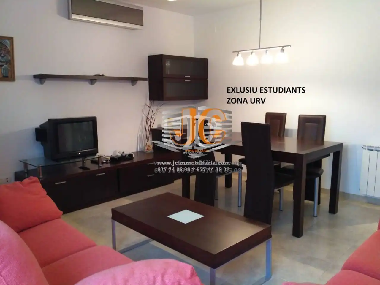 Living room of Flat for rent in Tortosa  with Air Conditioner, Heating and Terrace