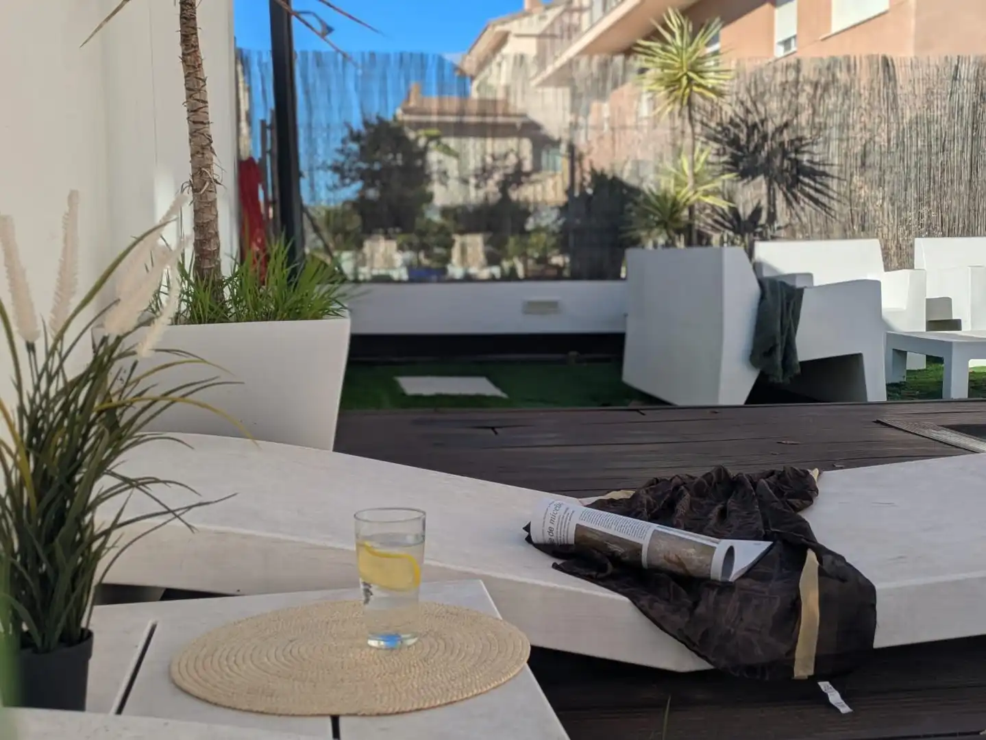 Terrassa de Casa o xalet en venda en Alzira amb Aire condicionat, Jardí privat i Parquet