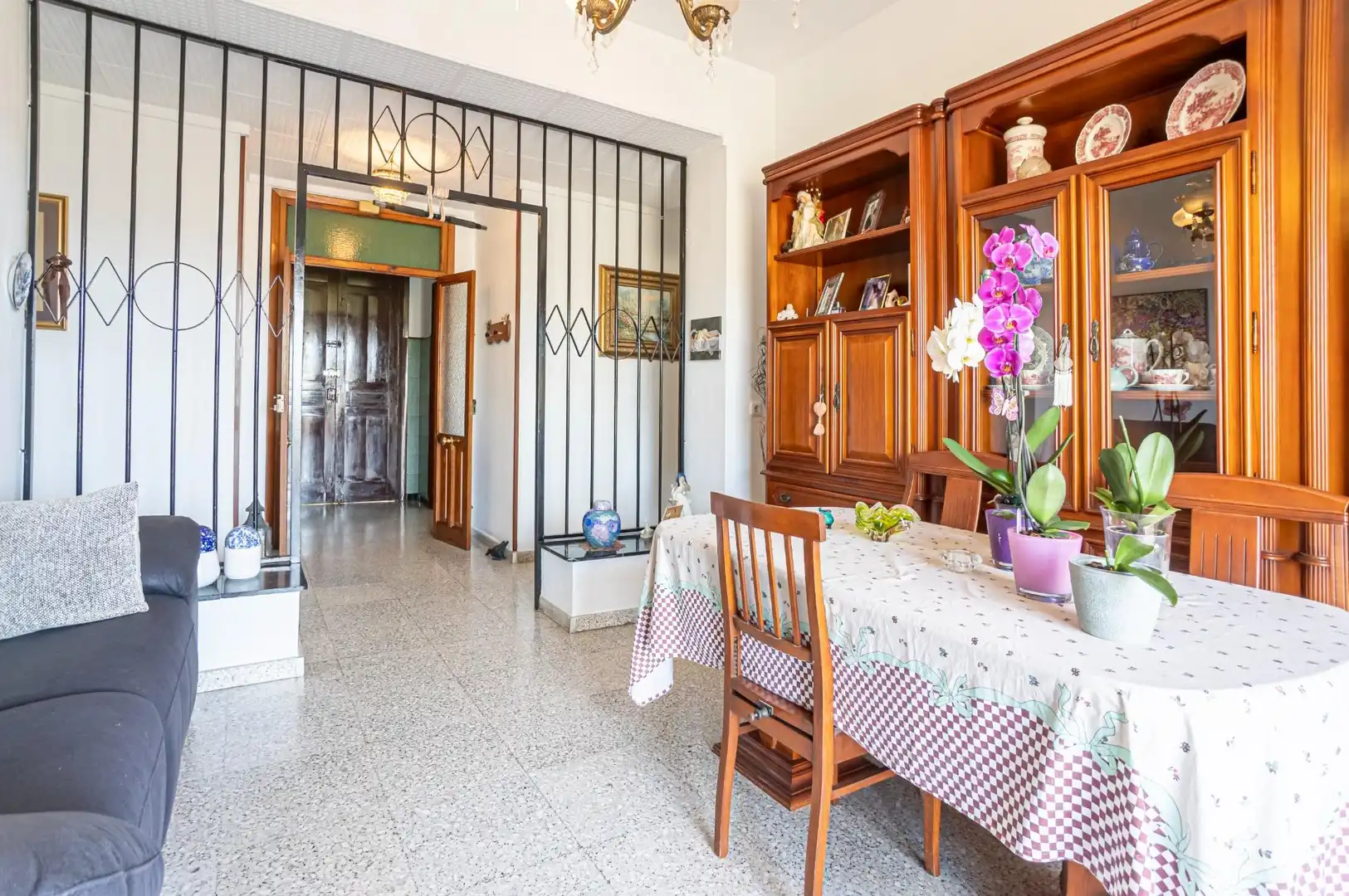 Menjador de Casa o xalet en venda en Frigiliana amb Aire condicionat, Calefacció i Jardí privat