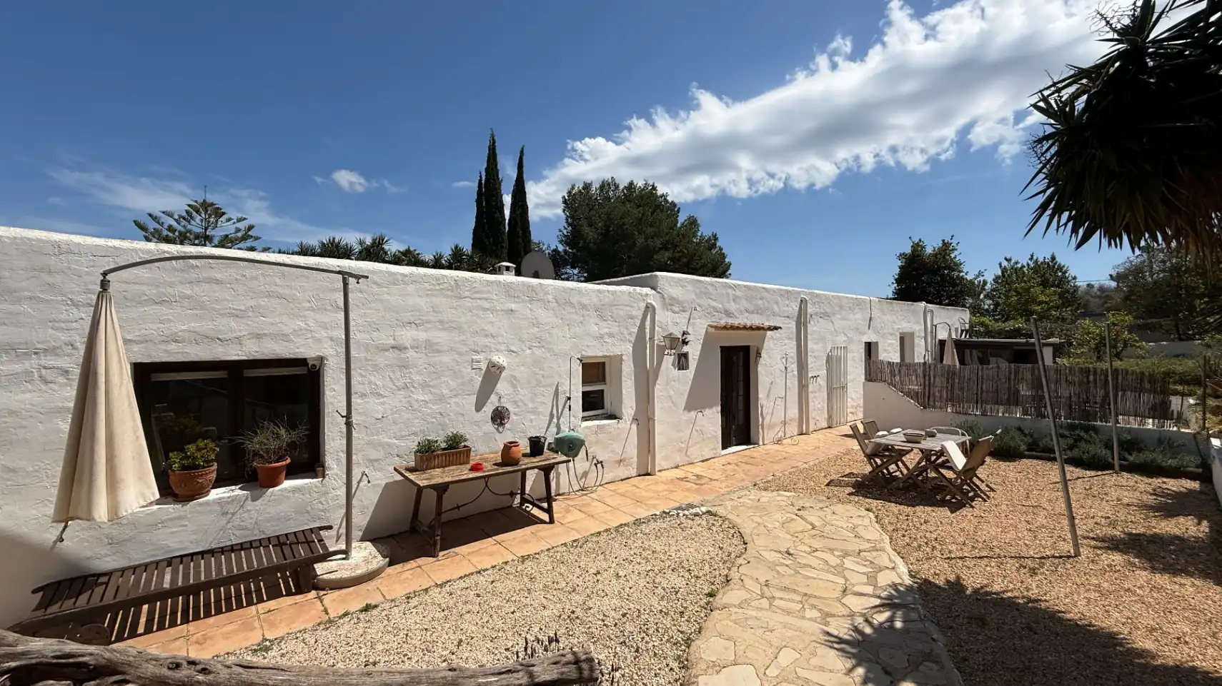 Exterior view of Houses for sale in Sant Antoni de Portmany  with Air Conditioner, Heating and Private garden
