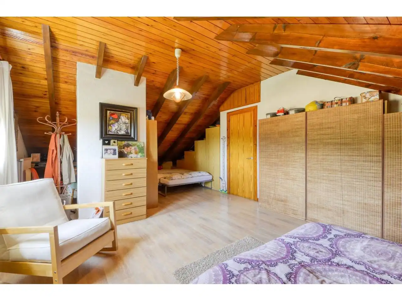 Habitación de Casa o chalet en venta en La Vall d'en Bas con Calefacción, Jardín privado y Parquet