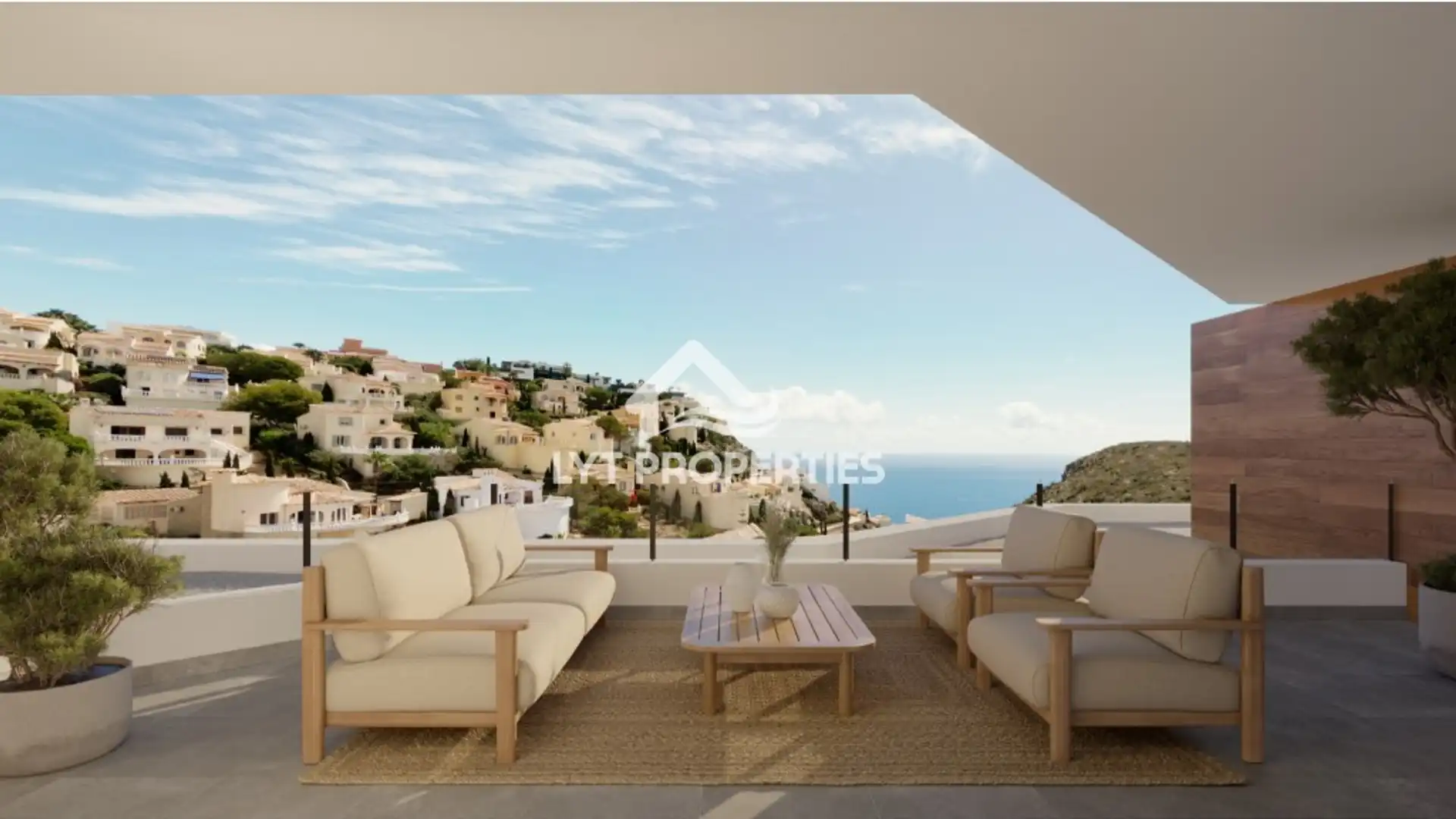 Terrassa de Apartament en venda en Benitachell / El Poble Nou de Benitatxell