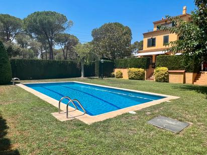 Swimming pool of Single-family semi-detached for sale in Palafrugell  with Terrace and Swimming Pool