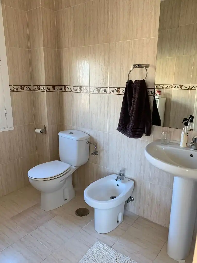 Bany de Casa o xalet de lloguer en Mijas amb Aire condicionat, Calefacció i Jardí privat