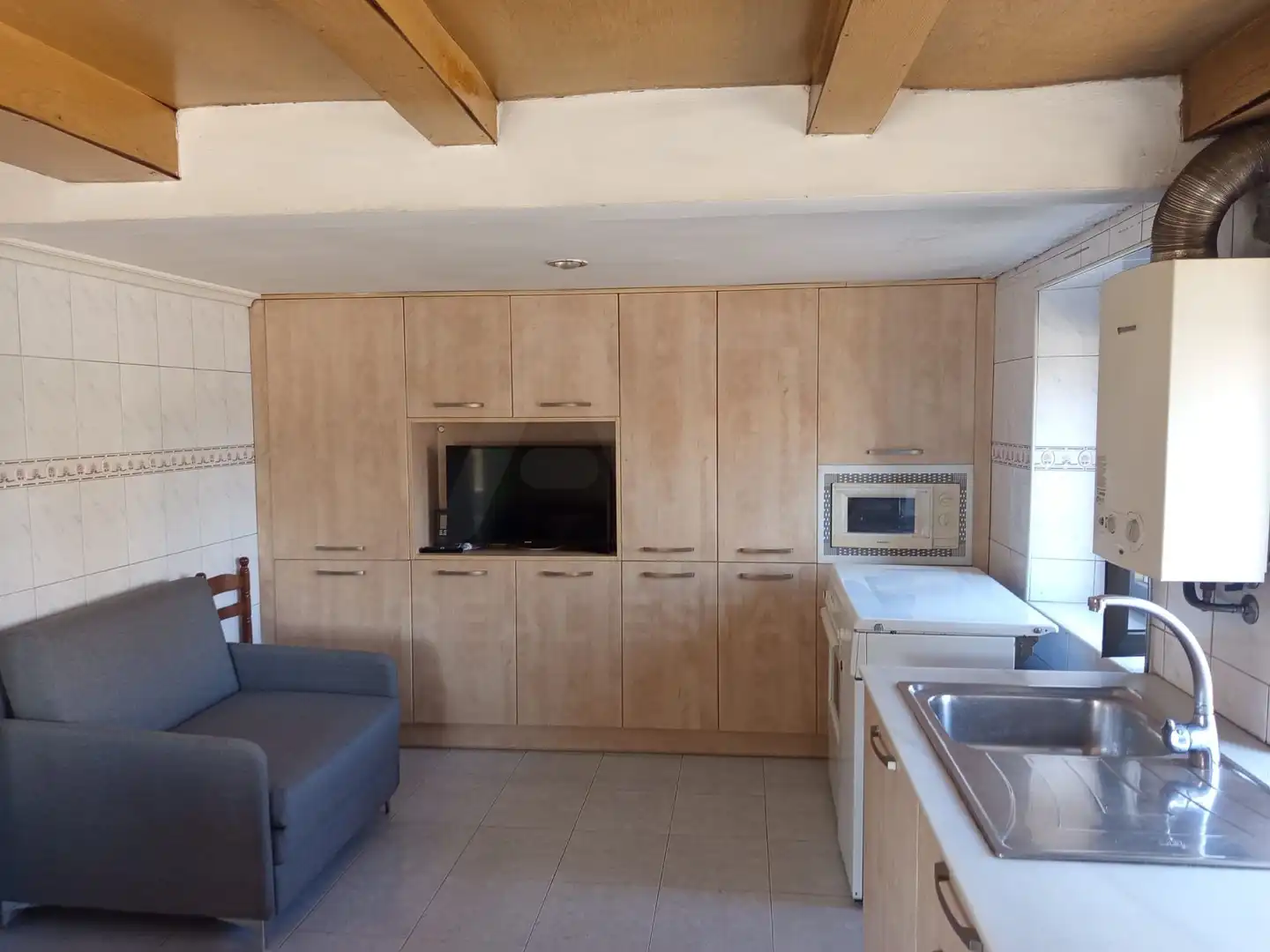 Cocina de Finca rústica en venta en Vegaquemada con Calefacción