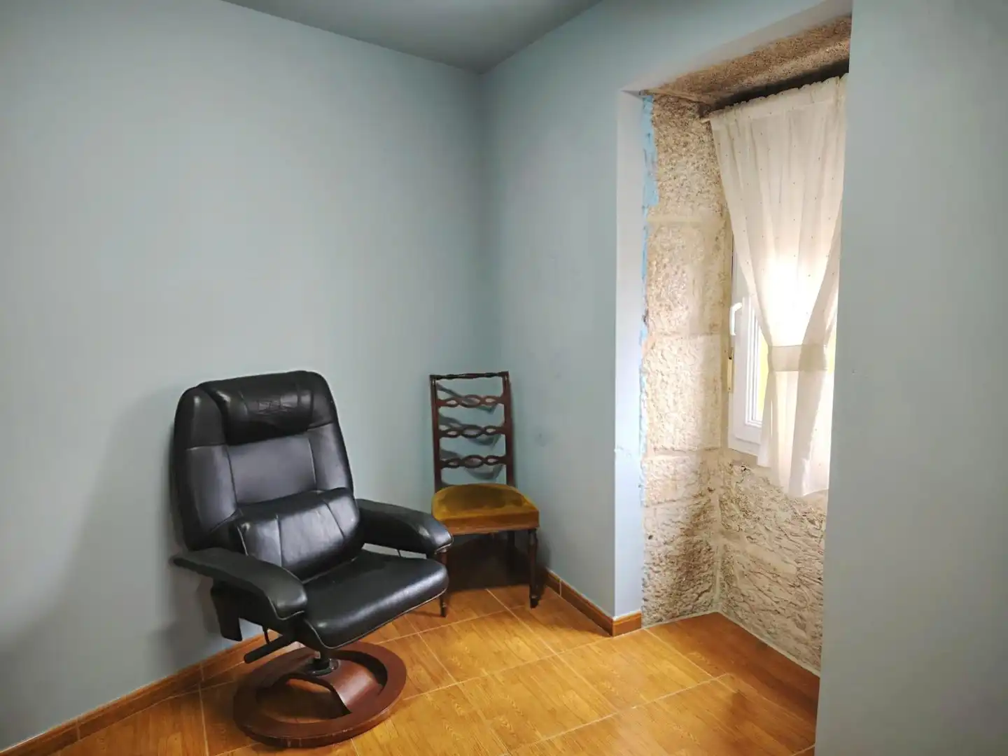 Sala de estar de Casa adosada en venta en Baiona con Calefacción