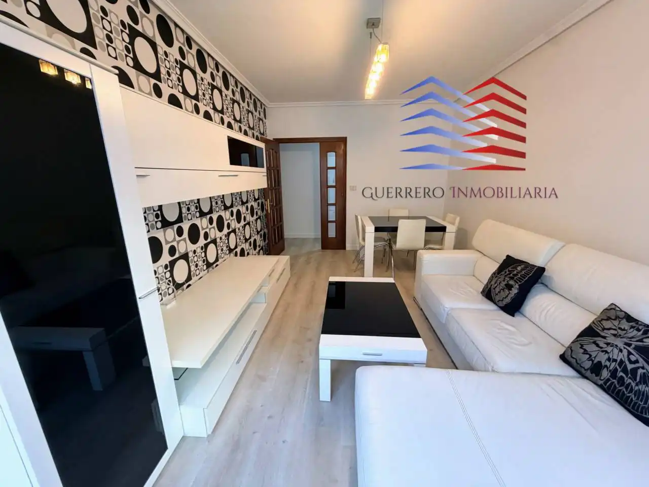 Living room of Flat for rent in Ourense Capital   with Heating, Terrace and Furnished