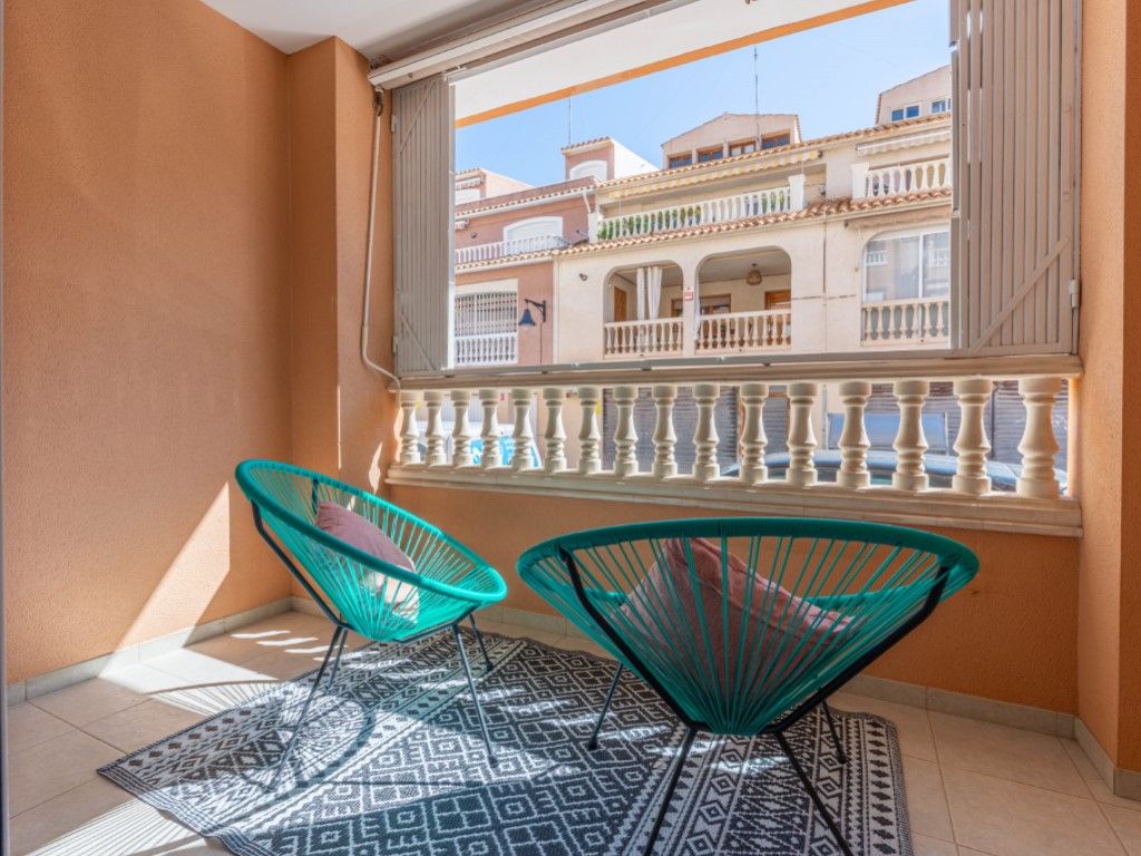 Balcony of Planta baja for sale in El Campello  with Air Conditioner