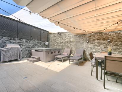 Terrace of Single-family semi-detached for sale in El Vendrell  with Air Conditioner, Heating and Parquet flooring