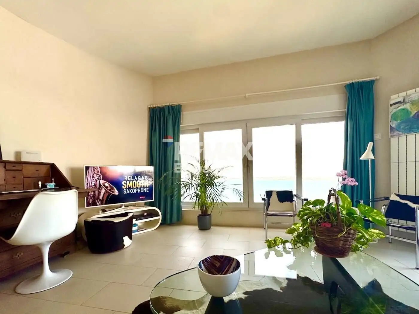 Sala d'estar de Casa o xalet en venda en Roses amb Aire condicionat, Calefacció i Jardí privat