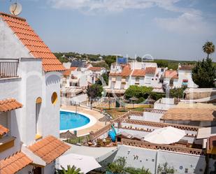 Exterior view of Single-family semi-detached for sale in Aljaraque  with Terrace and Community pool