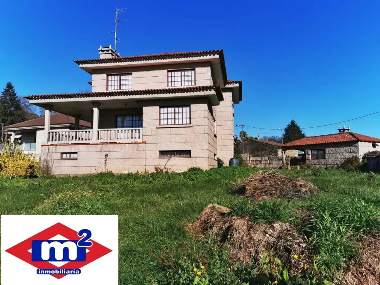 Vista exterior de Casa o chalet de alquiler en Mos con Calefacción y Terraza