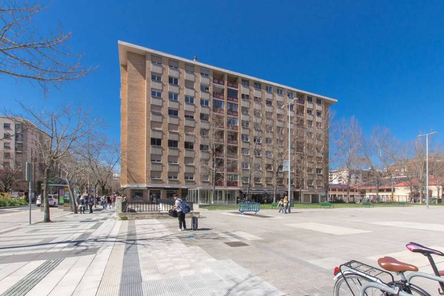 Vista exterior de Piso en venta en  Pamplona / Iruña con Calefacción, Trastero y Amueblado