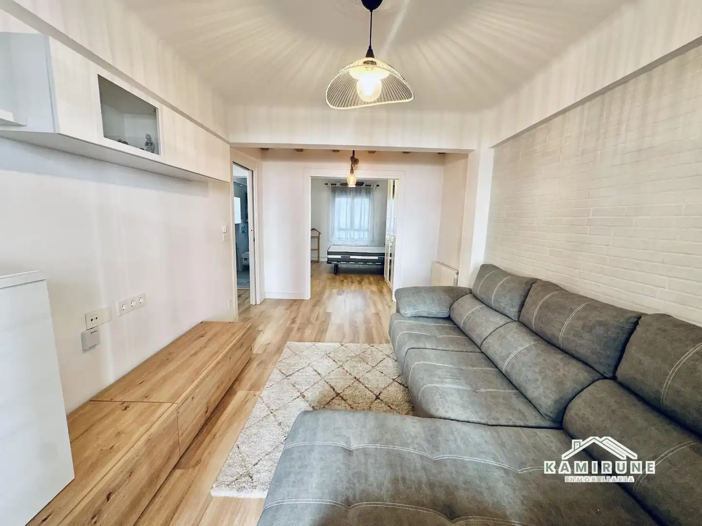 Sala de estar de Piso en venta en Bilbao  con Calefacción, Terraza y Trastero