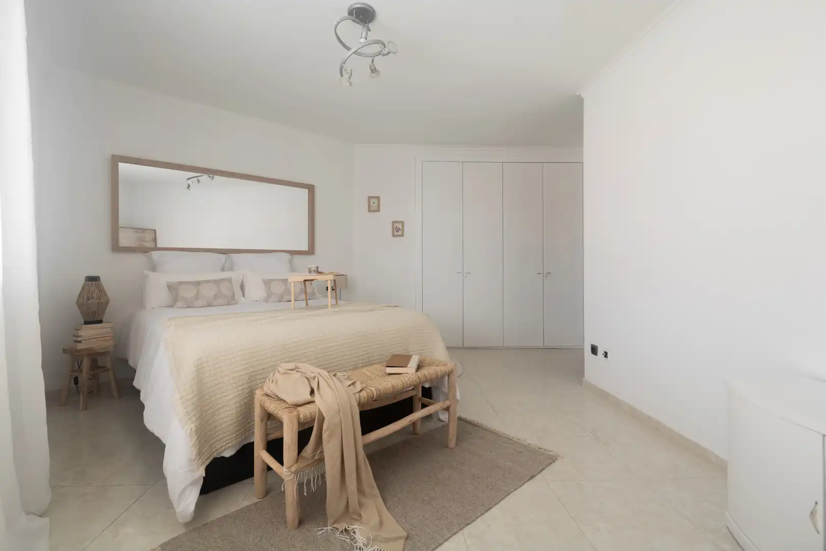 Schlafzimmer von Maisonette zum Verkauf in Rubí mit Klimaanlage, Heizung und Möbliert