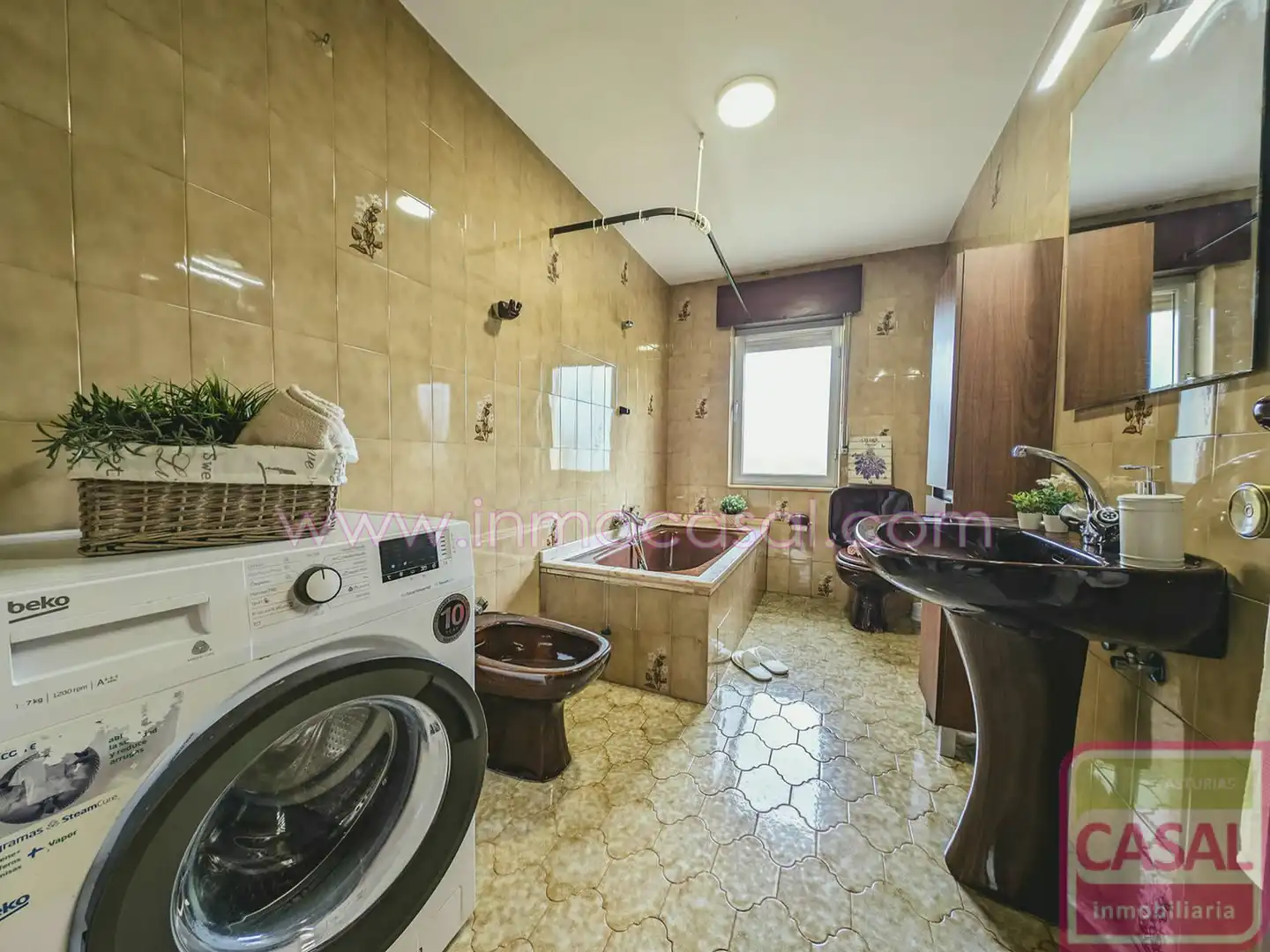 Baño de Casa o chalet en venta en Morcín con Calefacción, Terraza y Trastero