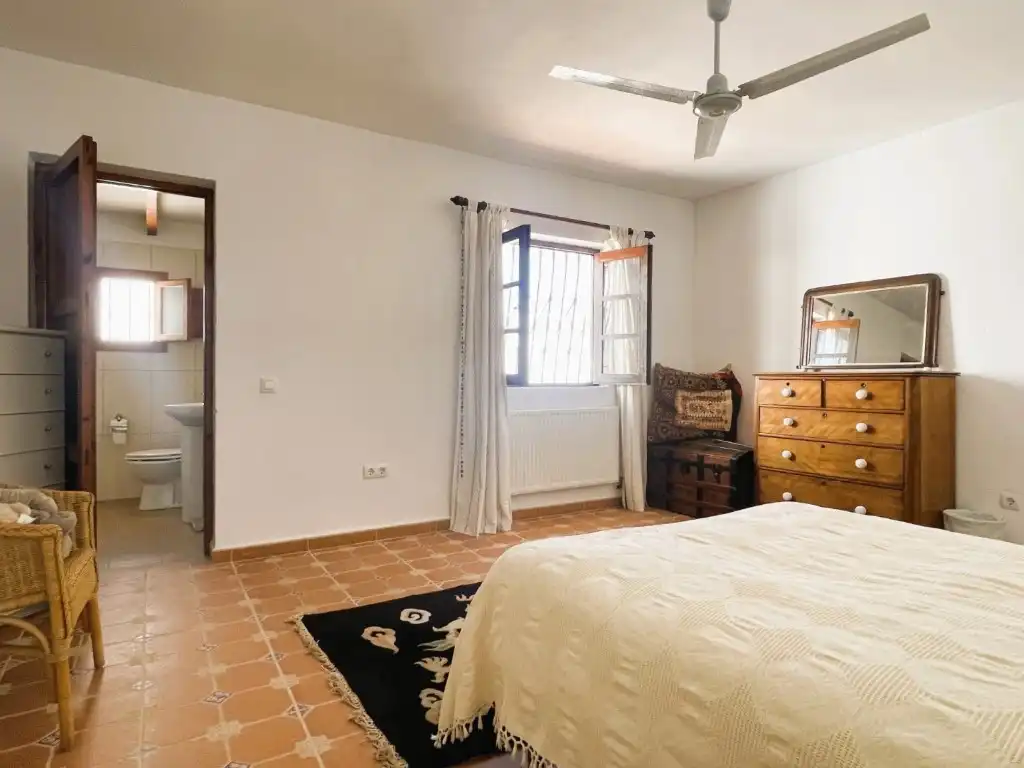 Dormitori de Casa o xalet en venda en Mojácar amb Aire condicionat, Jardí privat i Terrassa