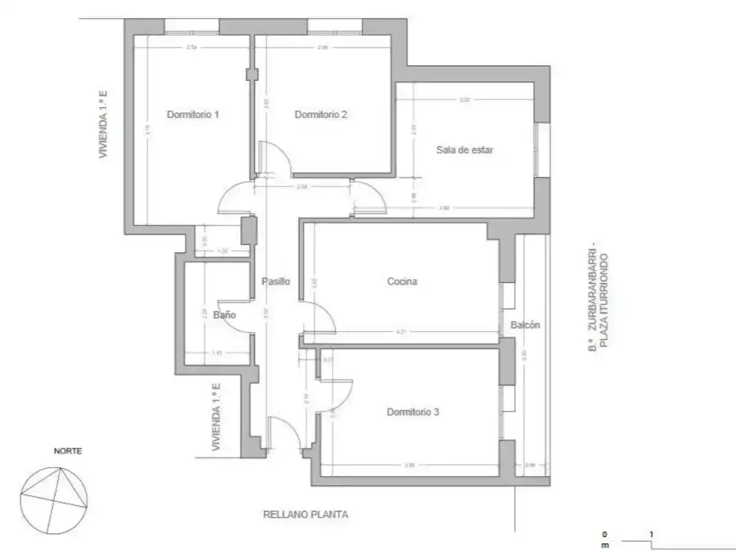Piso en venta en Uribarri