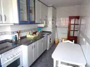 Küche von Wohnung zur Miete in Gijón  mit Heizung, Parkett und Möbliert