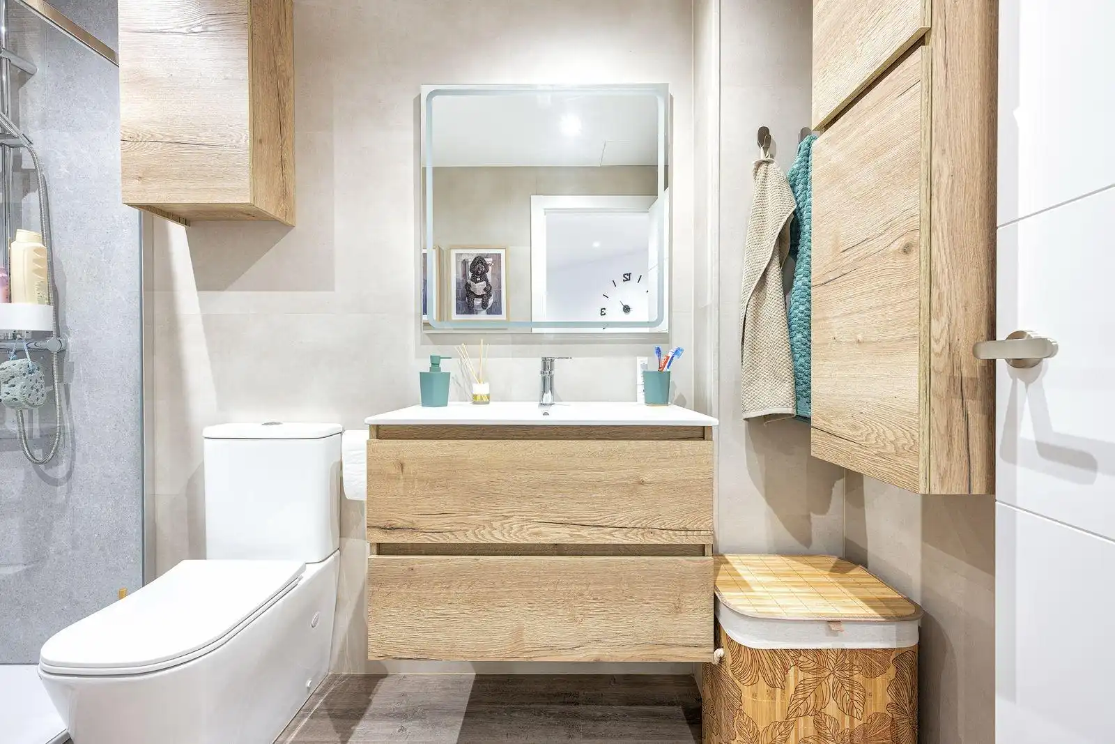 Badezimmer von Wohnung zur Miete in Agüimes mit Möbliert und Alarm