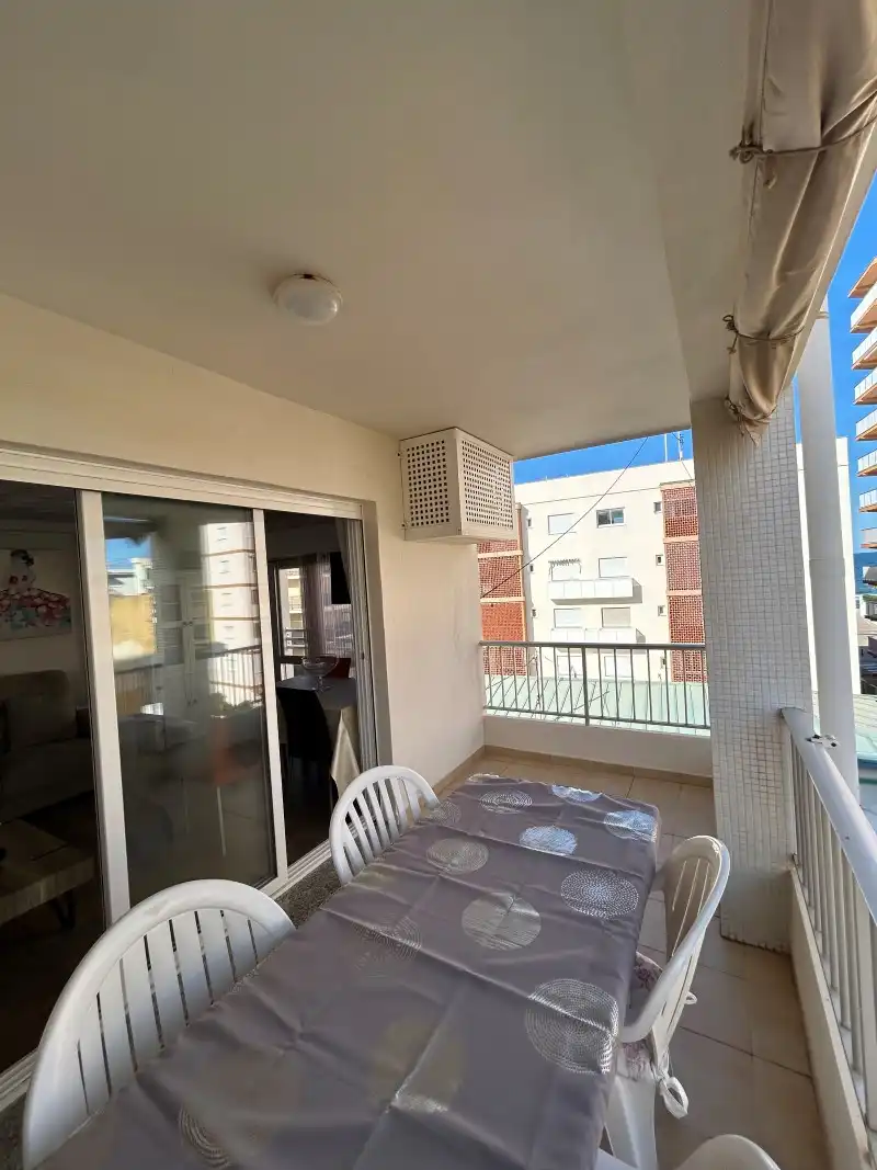 Balcony of Apartments for sale in Miramar  with Air Conditioner, Terrace and Furnished