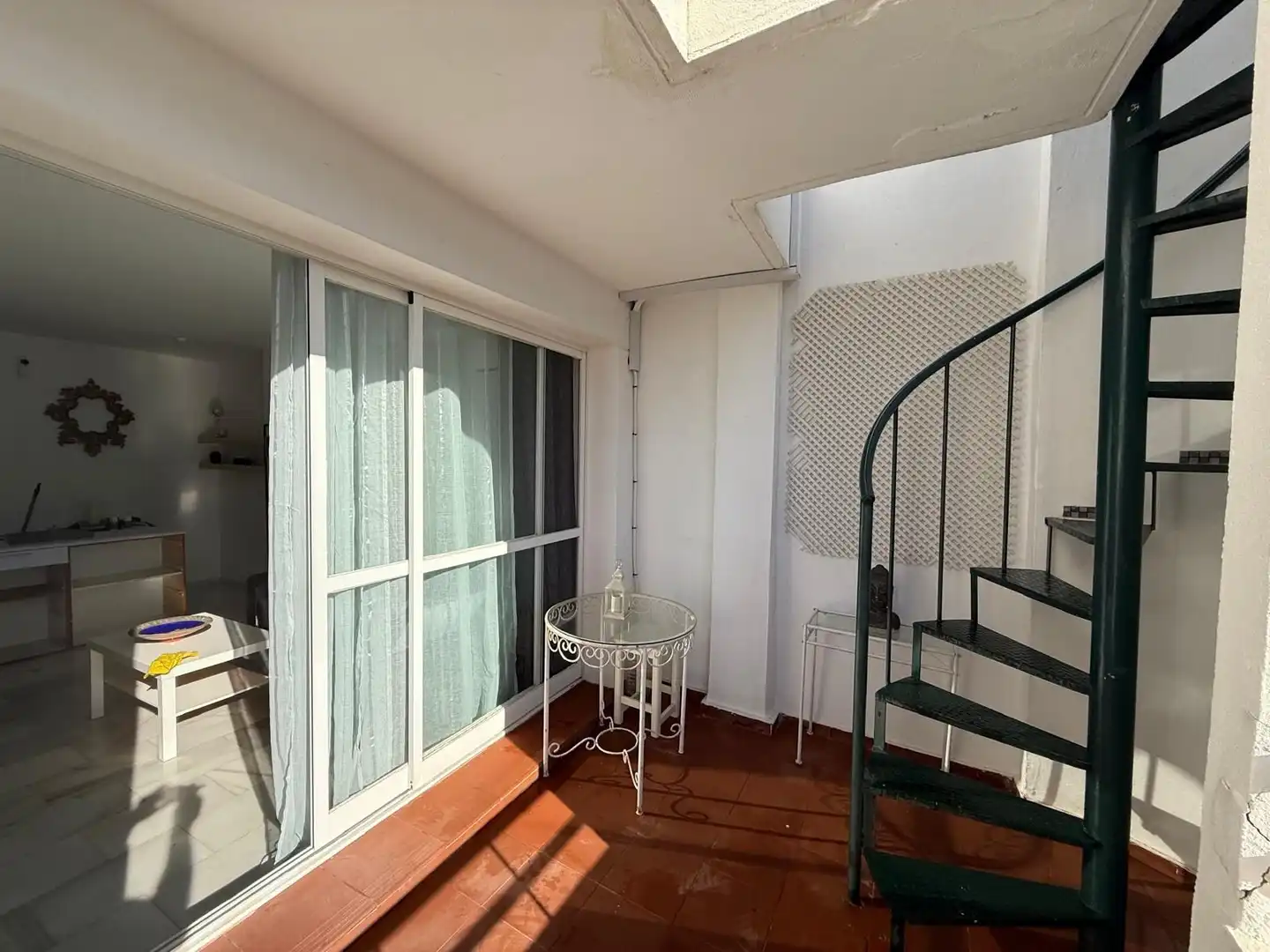 Terraza de Apartamento en venta en Mijas con Aire acondicionado, Terraza y Amueblado